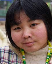 Chinese orphan girl
