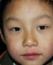 Chinese orphan baby