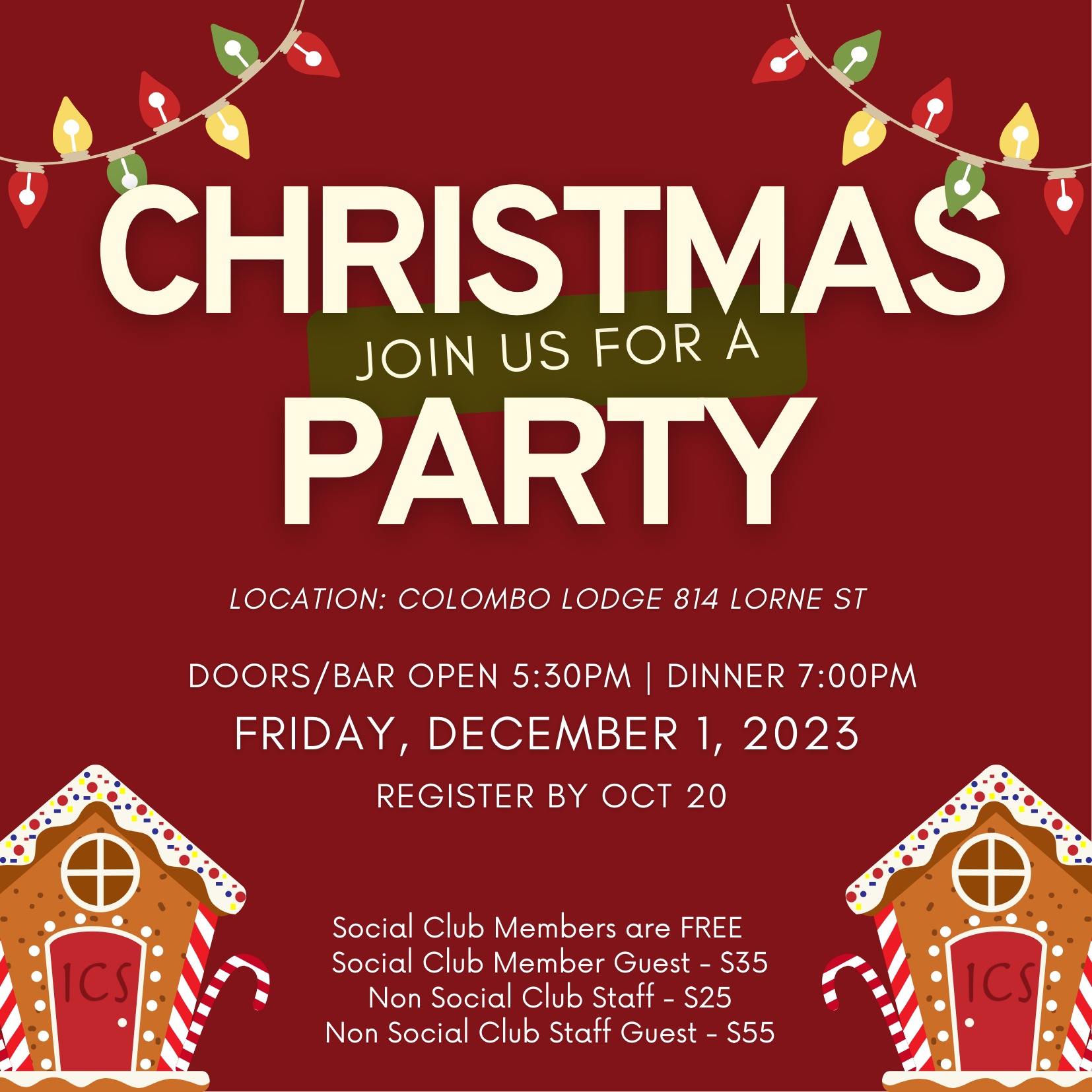 Christmas Party Info