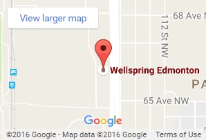 Wellspring Edmonton Map